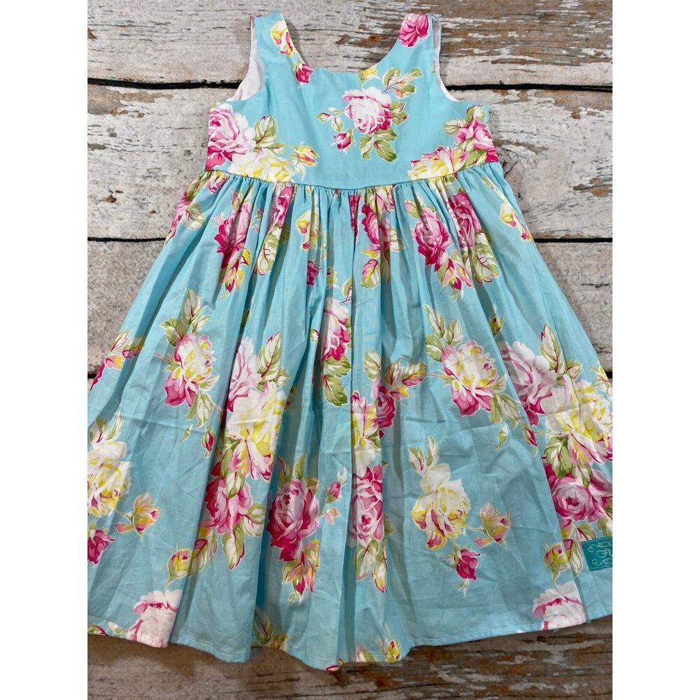 Fleur Blue Flower Dress